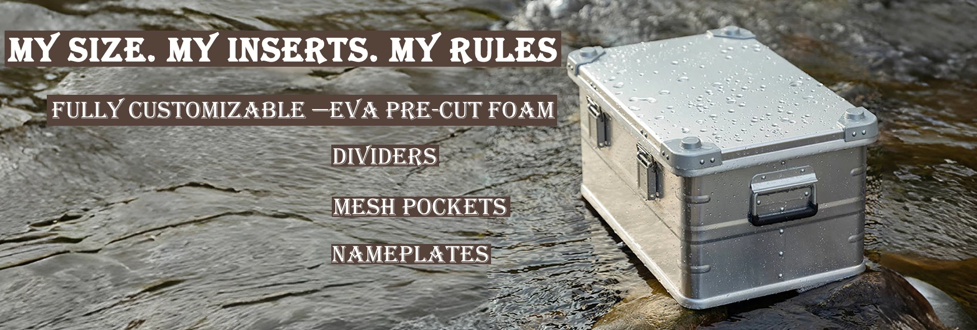 integrated aluminum case